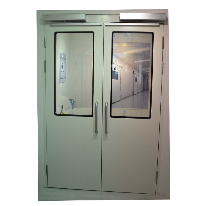 Double Open Automatic Swing Hygienic Doors Featured Image