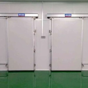 Manually Operated Sliding Freezer Doors