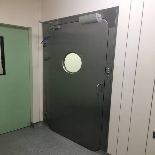 inflated gasket sealed door