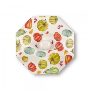 Octangle Melamine Food Container Sweet Candy Dry Fruit Box Geymslubox Pökkunarbox