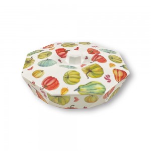 Octangle Melamine Food Container Sweet Candy Dry Fruit Box Storage Box ប្រអប់វេចខ្ចប់