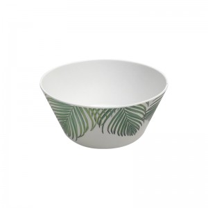 Custom Design Ramen Bowl Melamine With Full Color Interior And Exterior Decal For Prandium Or Sem
