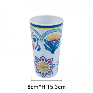 Printing Melamine Water Cup Fruit Drink coffee Cup Wholesale melamine cups dishwasher safe melamine mug