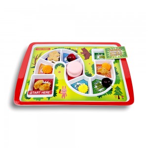 Wholesale Baby Plate Dinner Dish Feeding Plate Dinnerware Kid Divided Plate Para sa Picky Eating Toddler With Fun Meal Time