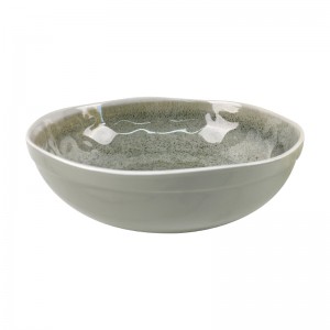 Персоналізована металева емальована салатниця тарілка для рису тарілка для супу
