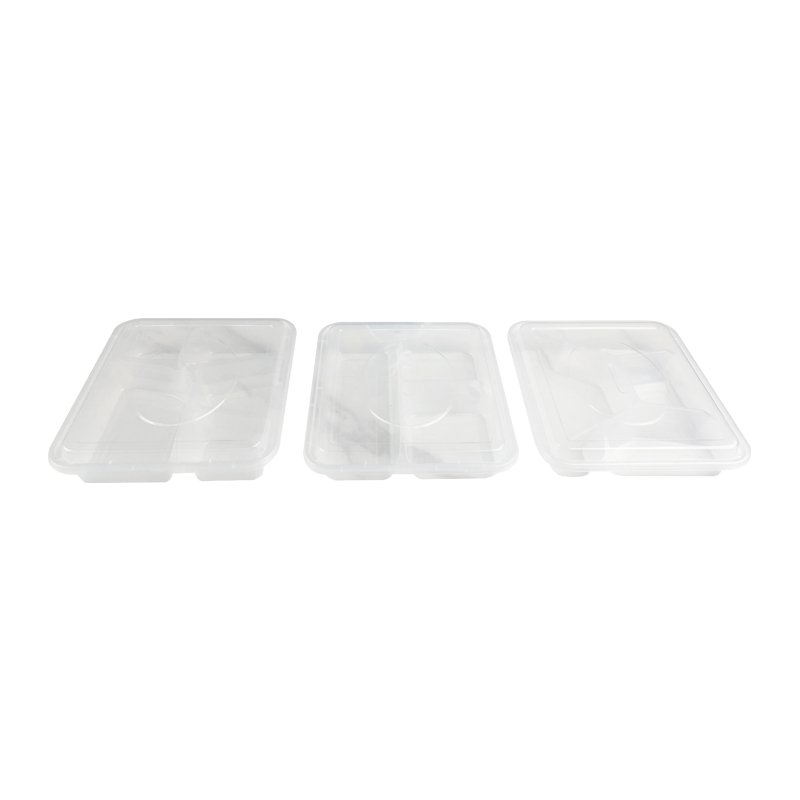 High Quality Kitchen Tableware Set - wholesale upscale lunch box containers disposable plastic 4 compartment bento lunchbox – BECO