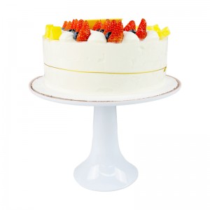 Nangtung Cupcake Dulang pikeun Kawinan Birthday Partéi Témbongkeun plat elegan modern kawinan melamin jajan stand