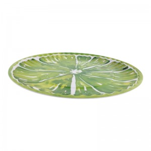 Biodegradable Lemon Design Birthday Party Supplies Tableware Eco Friendly Melamine Plate