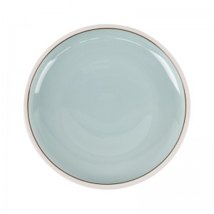Промоция Чиния за прибори за хранене с превъзходно качество Персонализиран цвят Наличен за домашна употреба Пластмасова 8-инчова меламинова чиния с цветно остъкляване