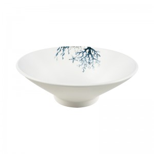 SGS certified high quality imitation porcelain melamine 8” noodles bowl for the soup