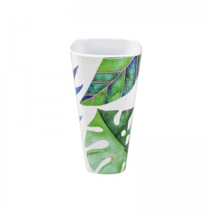 Factory direct sales square tableware tumbler square melamine mugs plastic coffee cup