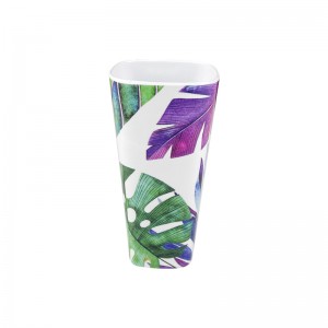 Factory direct sales square tableware tumbler square melamine mugs plastic coffee cup