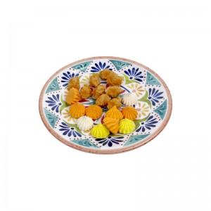 OEM Melamine Special Dining Ware Nibbles Scones Appetizer Plate Dipping Bowls Summer Outdoor Melamine Spiral Dinnerware