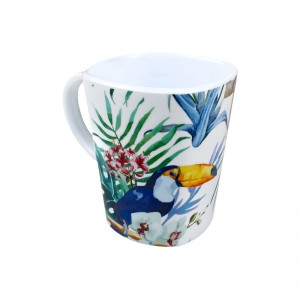 I-Melamine Cup Supplier I-Melamine Sublimation Mugs I-Coffee Cup Creative Ilogo Inkomishi