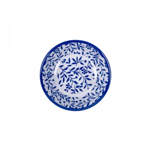 OEM ODM 중국 백색 식기 깨지지 않는 플라스틱 그릇 꽃 전사술에 의하여 인쇄되는 멜라민 그릇
