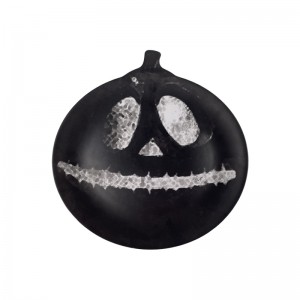 wholesale Halloween pumpkin black smile Factory customized sell cheap food safe melamine plate party restaurant back to school