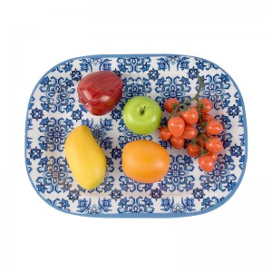plastic serving trays platter set Kitchen multi-function platters serving ware serving dishes