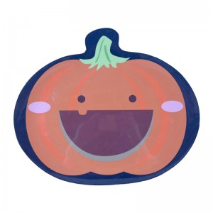 Natatanging Halloween Pumpkin Design Paggawa ng Melamine Plate