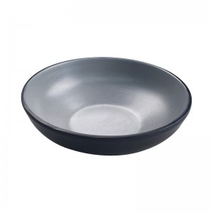Kualitas tinggi 100% A5 plastik melamin restoran Cina mangkuk ramen hitam mangkuk saji mie grosir