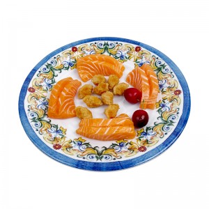 Rūpnīcas Vairumtirdzniecība Restorāns brokastu šķīvis Vakariņas Serviss Trauks Melamīna apaļais šķīvis melamīna šķīvis