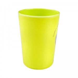 Factory Wholesale Custom Sublimation Drink Melamine Ware Cup Set Stackable Reusable Matte Melamine Plastic Cup