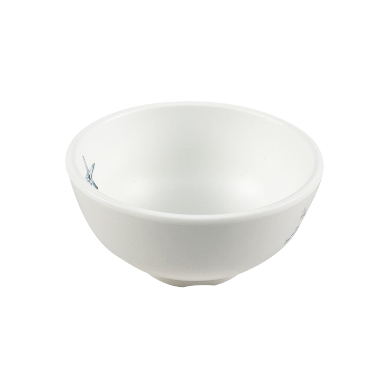 professional factory for Ice Cream Bowl Plastic - High temperature disinfection imitation crockery melamine microwave bowl imitation ceramic chinese pattern – BECO