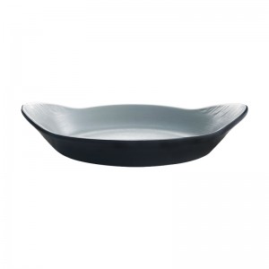 Високоякісна креативна тарілка у формі цимбіформи. Посуд у скандинавському стилі, меламінова тарілка «Риба».