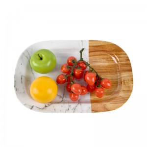 Melamine Factory Top Sell Colorful Food Preservation Food Grade Custom Rolling Tray Melamine Trays