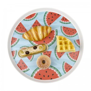 Watermelon Cake Plates With Stands Melamine Cake Dish And Stand