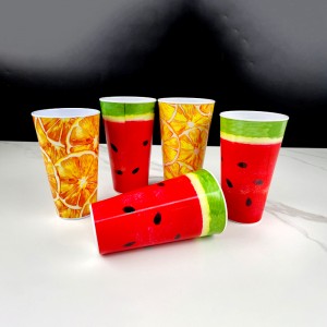 Factory Wholesale High Quality Thick Unbreakable Melamine Stackable Water Makapu
