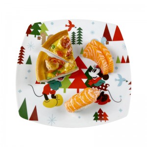 Good Quality Melamine Dinnerware,Christmas Cheap Melamine Plate,Melamine Christmas Tableware