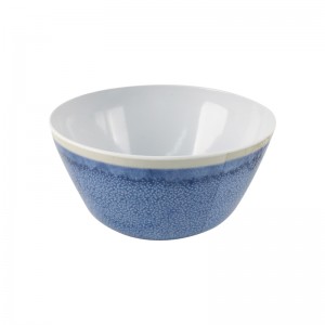 Горячая продажа оптом индивидуальный дизайн круглая 6-дюймовая меламиновая пластиковая посуда салатник