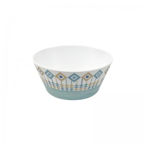 Factory New Product Melamine Plastic Summer Design Bowl Colorful 6 8 inch melamine Serving salad Bowls for sale