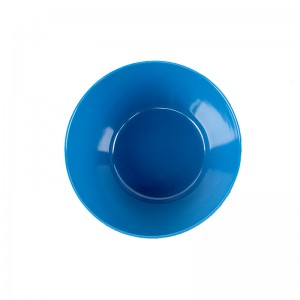 Plava melaminska zdjela za rezance, set posuđa za jelo siguran za hranu Plastična okrugla zdjela za pečenje proizvođač zdjela za rezance