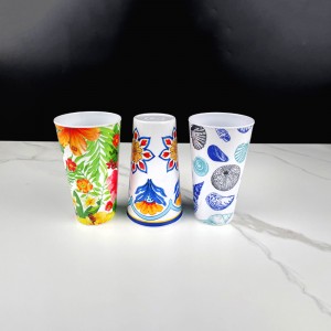 Vendi bene Nuovo tipo Bicchieri colorati per tazze in melamina Hotsale all'ingrosso