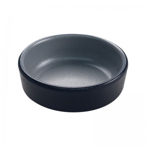 Luxury customized 100% melamine bowls in black