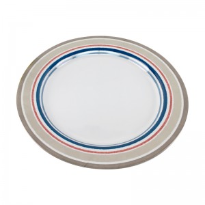 8palcové jídelní talíře 100% melaminové talíře vhodné do myčky na nádobí bez BPA melaminové talíře