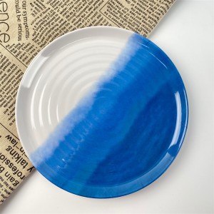 Placa de melaminaPlaca de ondulación de auga ondulada de liñas de melamina personalizada de plástico