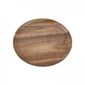 Comerț cu ridicata Durabil 100% A5 melaminat din lemn de culoare design tavă de servire, personalizat restaurant pentru servire mâncare tavă din plastic