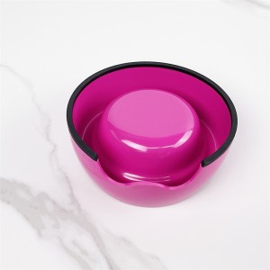 Factory Supply Super Design Slanted Melamine Bowl for Dogs and Cats Pet Feeder Non Skid Non Spill Pet Slow Eating Bowls