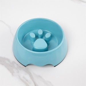 Wholesale High Quality Portable Dog Feeder Slow Food Pet Bowl Durable Plastic Pet Bowl Eco Friendly Pet Feeding Bowl