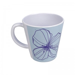 Mea hana 'oihana 100% Melamine Wholesale Multi-color Custom Ti a me Coffee Mug & Cup me ka lima