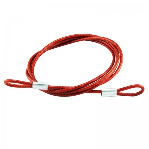 Hot New Products Wheel Type Cable Lockout Bd-l31with 2 Meters Cable