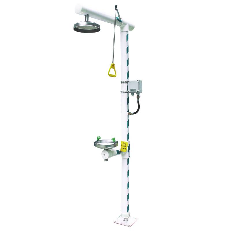 Explosion Proof Cable Heated Emergency Eye Wash Shower BD-590