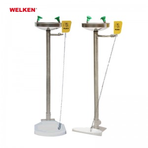 304 Stainless Steel Stand Eye Wash with Foot Pedal BD-540N