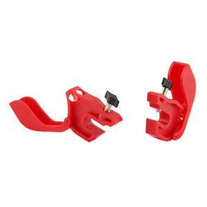 Factory Selling 38mm Steel Shackle PA Coated Hasp Lockout (BD-K02)
