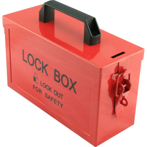 2019 Good Quality Lockout Tagout Safety Single Hole Lock Box Lock Kit Portable Lockout Box