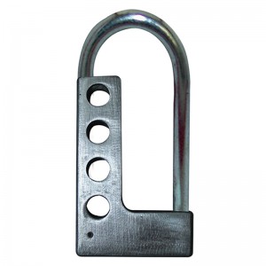 Factory made hot-sale Bo-k04 Economic Steel Hasp Made From Durable Steel With 6 Holes 38mm