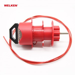 Security and Safety Universal Gate Valve Lockout with 1.5m cable