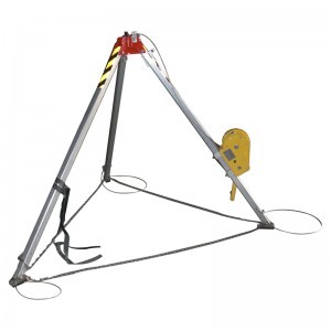 Reasonable price National Certification Mining Rescue Confined Space Lifting Rescue Aluminum Rescue The Tripod